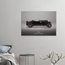 Load image into Gallery viewer, 1930 Bentley 4.5 Litre Drophead Large Canvas
