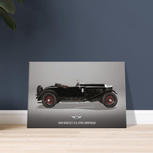 Load image into Gallery viewer, 1930 Bentley 4.5 Litre Drophead Small Canvas