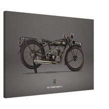 Load image into Gallery viewer, 1927 Triumph Model W Large Canvas