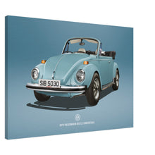 Load image into Gallery viewer, 1979 VW 1979 VW Beetle Convertible  Large Canvas