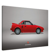 Load image into Gallery viewer, 1985 Toyota MR2 Large Canvas
