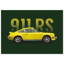 Load image into Gallery viewer, 1973 Porsche 911 RS Carrera Touring Poster