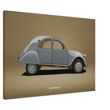 Load image into Gallery viewer, 1958 Citroen 2CV Large Canvas