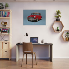 Load image into Gallery viewer, 1965 Morris Mini Cooper Large Canvas