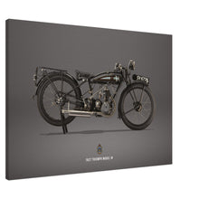 Load image into Gallery viewer, 1927 Triumph Model W Large Canvas