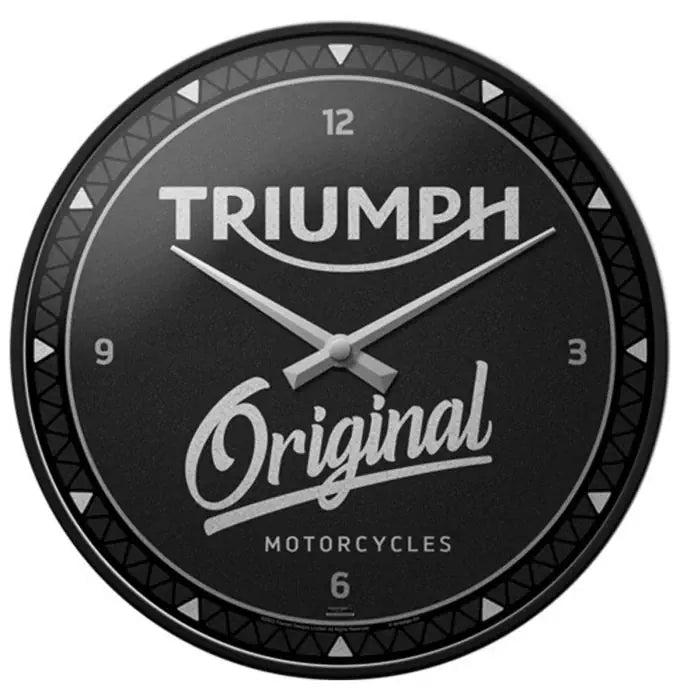 Triumph Motorcycles Wall Clock Haynes Motor Museum Shop
