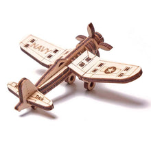 Load image into Gallery viewer, Mini Mechanical 3D Puzzle - Plane Corsair