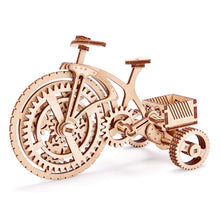 Load image into Gallery viewer, Wooden Mechanical 3D Model Bicycle
