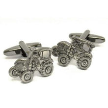 Load image into Gallery viewer, Gunmetal Tractor Cufflinks