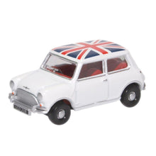 Load image into Gallery viewer, Austin Mini Cooper White Union Jack