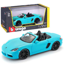 Load image into Gallery viewer, Porsche 718 Boxster 1:24