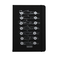 Load image into Gallery viewer, Formula 1 Hard Cover Notebook