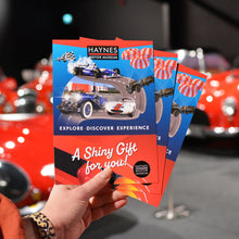 Load image into Gallery viewer, Gift Voucher - Experience Haynes Motor Museum