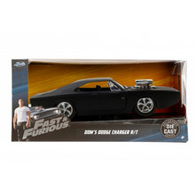 Load image into Gallery viewer, Fast & Furious Dom's 1970 Dodge Charger R/T - Flat Black