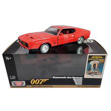 Load image into Gallery viewer, James Bond 1:24 1971 Ford Mustang Mach I