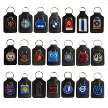 Load image into Gallery viewer, Car Marque Leather Key Fob