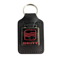 Load image into Gallery viewer, Car Marque Leather Key Fob