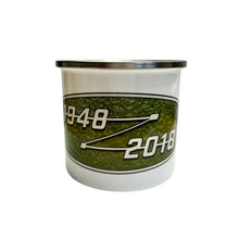 Load image into Gallery viewer, 70th Birthday Land Rover Defender Enamel Mug