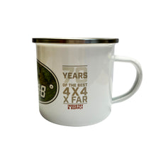 Load image into Gallery viewer, 70th Birthday Land Rover Defender Enamel Mug