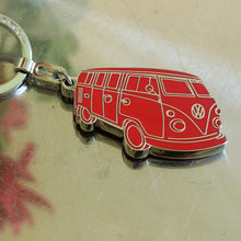 Load image into Gallery viewer, VW T1 Bus Enamel Keyring