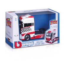 Load image into Gallery viewer, Mercedes Truck Cab Red 1:43