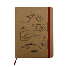 Load image into Gallery viewer, Car Paperback Ruled Notebook