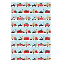 Load image into Gallery viewer, London Christmas Wrapping Paper