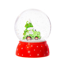 Load image into Gallery viewer, Christmas Tractor Snow Globe