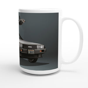 1981 DeLorean DMC-12 Large Mug
