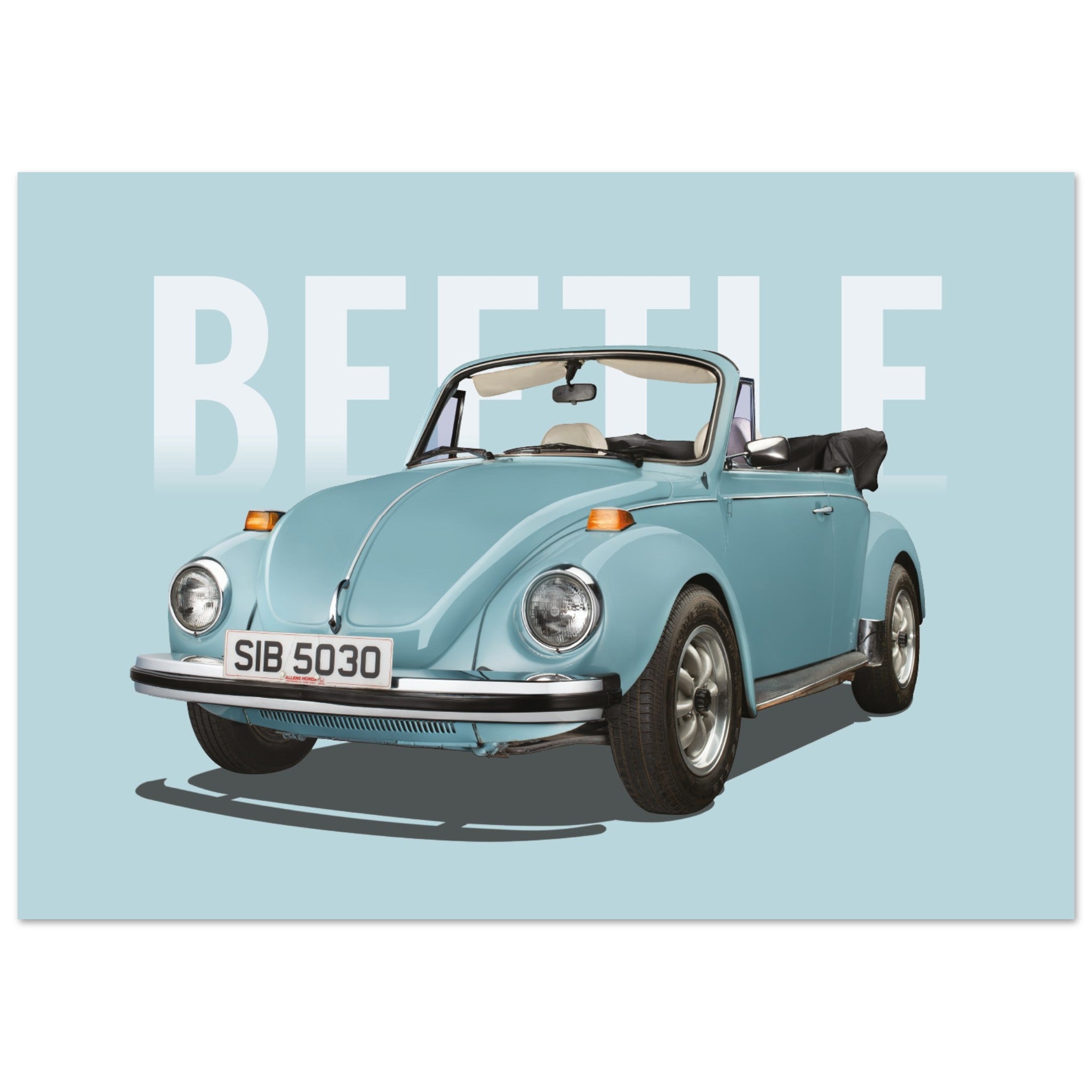 1979 VW Beetle Convertible Poster – Haynes Motor Museum Shop
