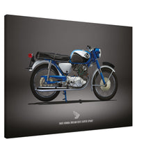Load image into Gallery viewer, 1965 Honda Dream CB72 Super Sport Large Canvas
