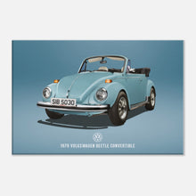 Load image into Gallery viewer, 1979 VW 1979 VW Beetle Convertible Small Canvas

