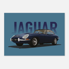 Load image into Gallery viewer, 1965 E-Type Jaguar 4.2 Series 1 FHC Poster
