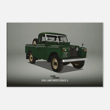 Load image into Gallery viewer, 1958 Land Rover Series II Small Canvas
