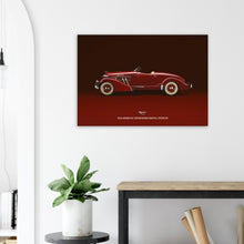 Load image into Gallery viewer, 1936 Auburn 852 Supercharged Boattail Speedster Large Canvas

