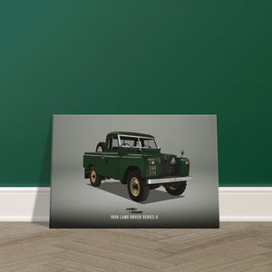 1958 Land Rover Series II Small Canvas