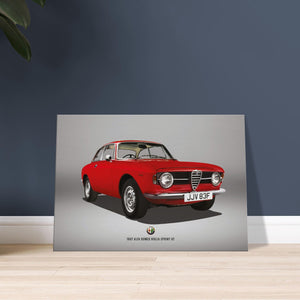 1967 Alfa Romeo Giulia Sprint GT Large Canvas