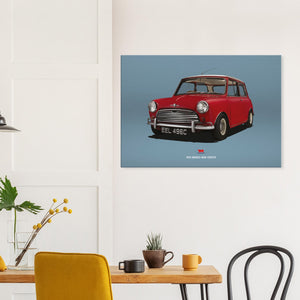 1965 Morris Mini Cooper Large Canvas