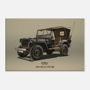 1942 Willys Jeep MB Small Canvas