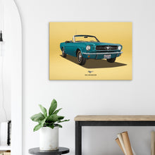 Load image into Gallery viewer, 1965 Ford Mustang Large Canvas
