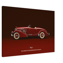 Load image into Gallery viewer, 1936 Auburn 852 Supercharged Boattail Speedster Large Canvas
