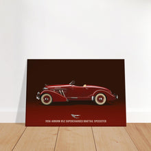 Load image into Gallery viewer, 1936 Auburn 852 Supercharged Boattail Speedster Small Canvas
