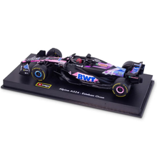 Load image into Gallery viewer, F1 BWT Alpine A524 Esteban Ocon - 1:43 Scale Model with Helmet

