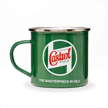Load image into Gallery viewer, Castrol Oil Green Tin Mug
