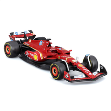 Load image into Gallery viewer, F1 Ferrari SF-24 Charles Leclerc - 1:43 Scale Model with Helmet
