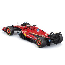 Load image into Gallery viewer, F1 Ferrari SF-24 Charles Leclerc - 1:43 Scale Model with Helmet
