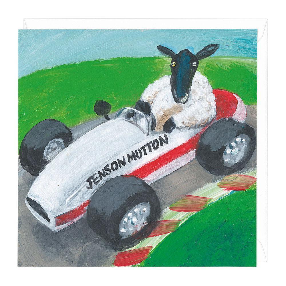 Jenson Mutton Greeting Card