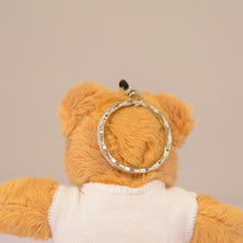 Load image into Gallery viewer, Robbie Bear Keyring with T-shirt - Haynes Motor Museum Logo
