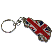 Load image into Gallery viewer, Mini Union Jack Keyring - Haynes Motor Museum
