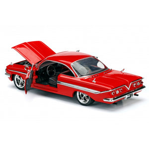 Fast & Furious 1961 Chevrolet Impala Sport Coupe 1:24